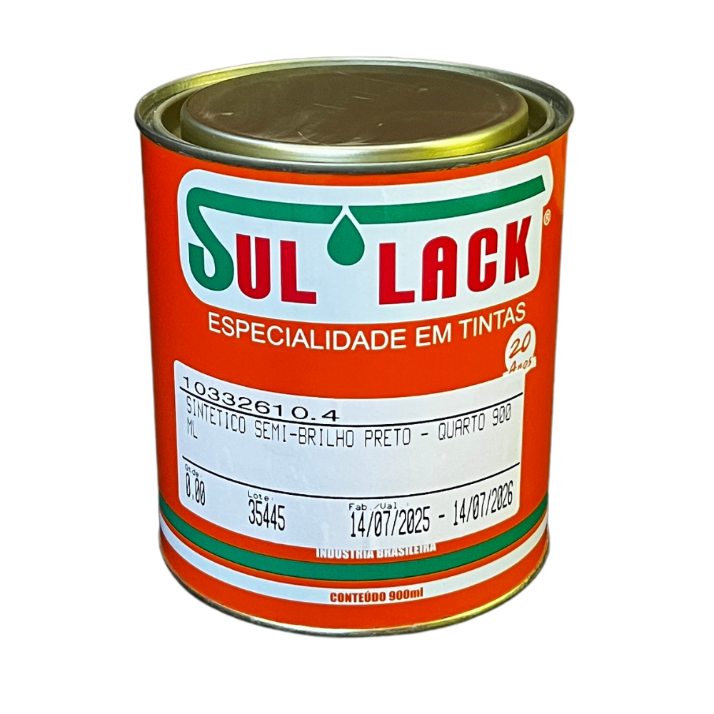 Imagem 2 do produto TINTA PRETA SEMIBRILHO